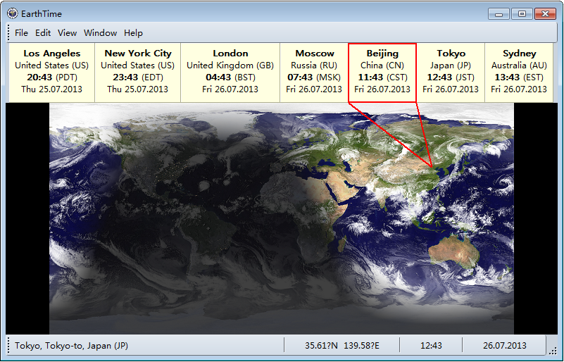 EarthTime截图6