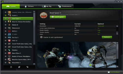 Nvidia GeForce Experience截图1