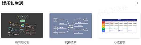 哪款思维导图软件素材模板多_好用的思维导图软件推荐