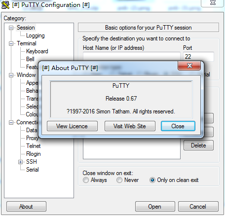PuTTY截图5