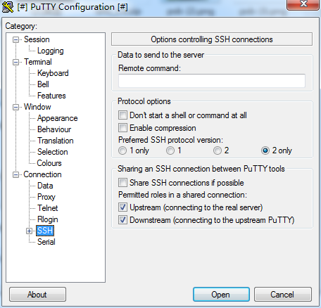 PuTTY截图3