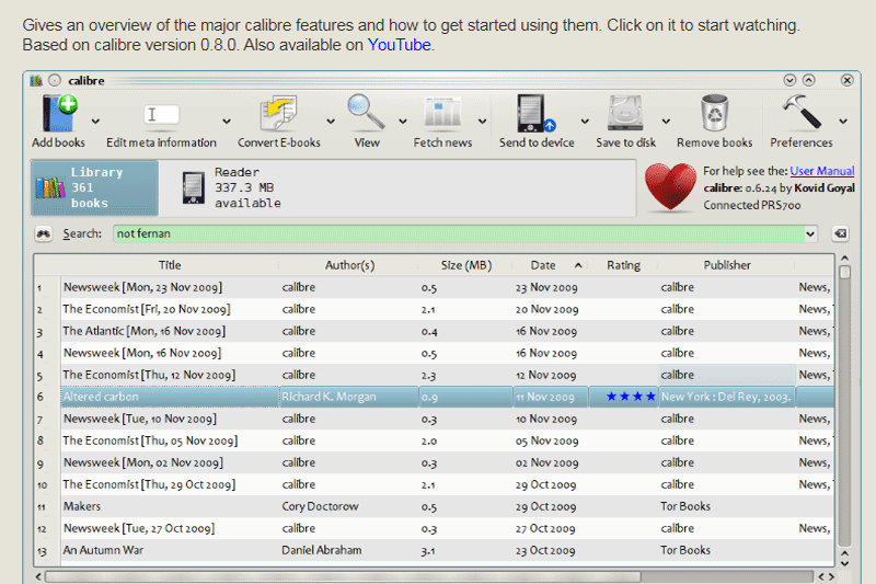 Calibre截图2