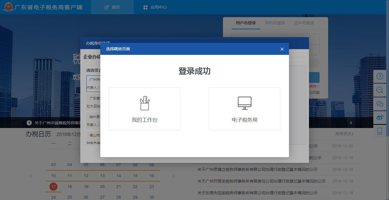 广东省电子税务局客户端截图5